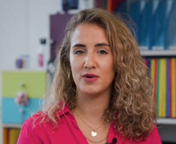 Doriane, chargée de formation