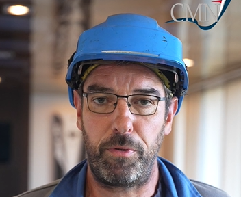 Dominique, tuyauteur chez CMN