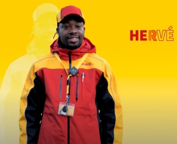 Découvrez le métier d’Hervé, Démarcheur Livreur chez DHL Express France !