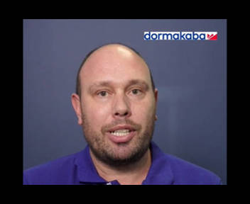 Frédéric, technicien de maintenance chez DORMAKABA