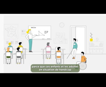 Animation de 4 minutes pour mieux connaitre la Fédération APAJH - Tout handicap, tous les âges !