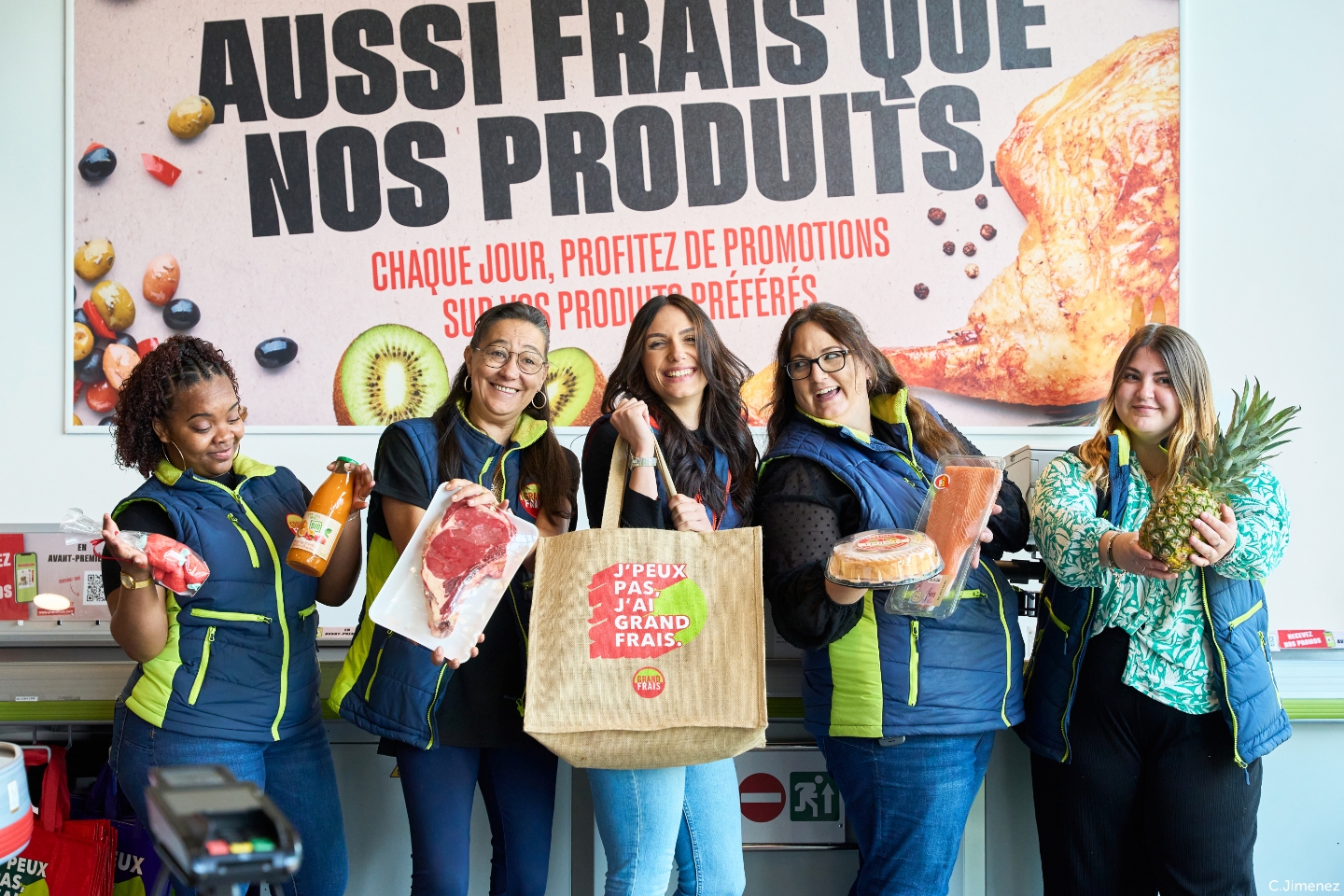 Grand Frais Caisses emploi
