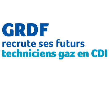 GRDF recrute ses futurs Techniciens Gaz