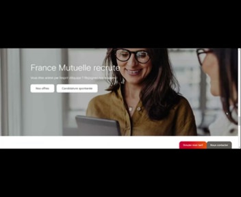 Onglet - Nous rejoindre chez France Mutuelle