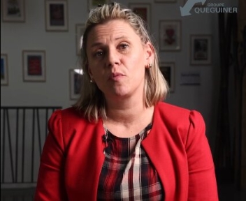 Cindy Morvan, commerciale route