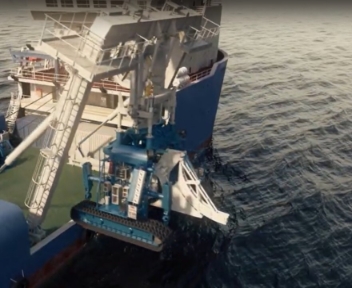 LD Travocean TM05 Diverless Subsea Trencher