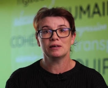 Maryline, responsable d'équipe