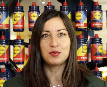 Marine, cheffe de pôle orga entreprise chez Lidl