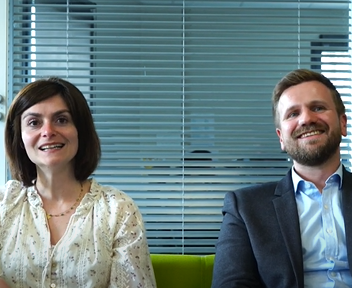 Louis, Directeur Commercial Sud-Est & Elodie, Responsable Back-Office Sud-Est