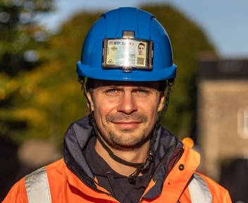 Thibault, conducteur de travaux chez SARC