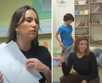 Coline et Clémence, animatrices périscolaires à la Ville de Lyon