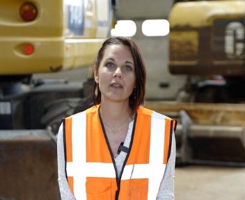 Conductrice de Travaux