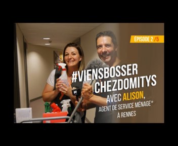 #ViensBosserChezDomitys - ALISON - Agent de service ménage en résidence services seniors