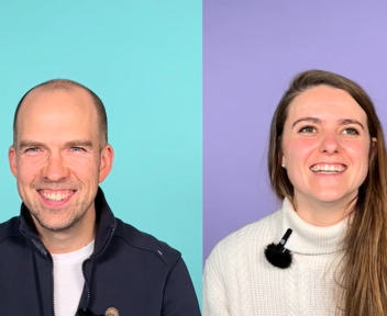 Pauline et Frédéric chez Eram
