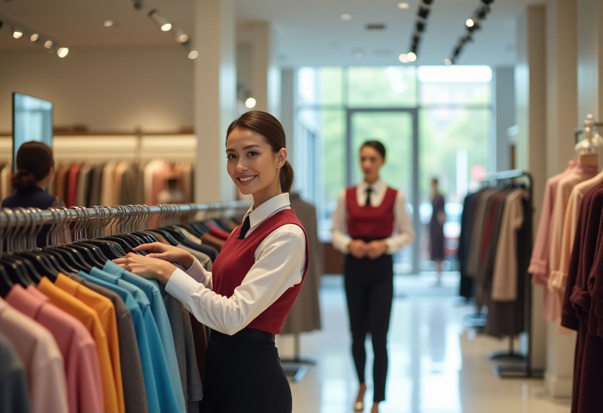 Convention collective Maisons à succursales de vente au détail d'habillement