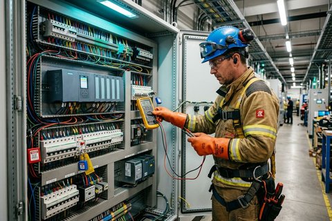 Électricité industrielle