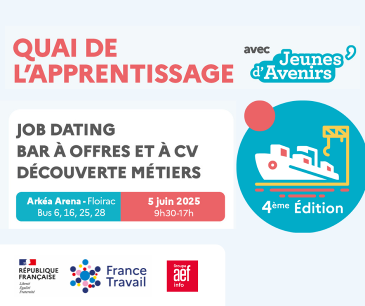Jeunes d’Avenirs & Le quai de l’apprentissage – Bordeaux