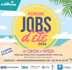 Forum Jobs été 2026 - 8 avril