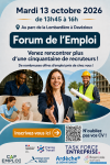 Forum de l'emploi - 13 octobre 2026