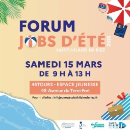 FORUM JOBS D'ETE 2025 - SAINT HILAIRE DE RIEZ