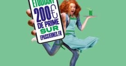 Job étudiant : prime de 200€
