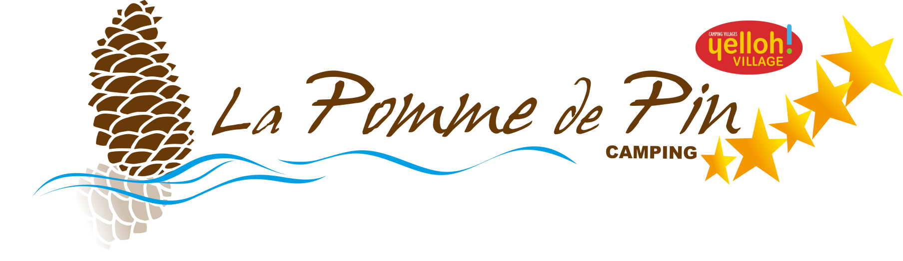 Logo Yelloh village La pomme de pin