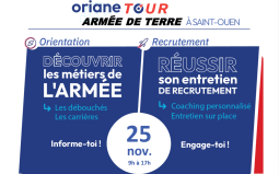 ORIANE TOUR spécial Armée de Terre - Recrutement & découverte métiers