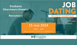 EECS : Job dating sécurité numérique le 15 mai 2024 à Versailles