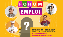Venez rencontrer votre futur employeur lors du forum emploi à Jouy-en-Josas le 8 octobre !