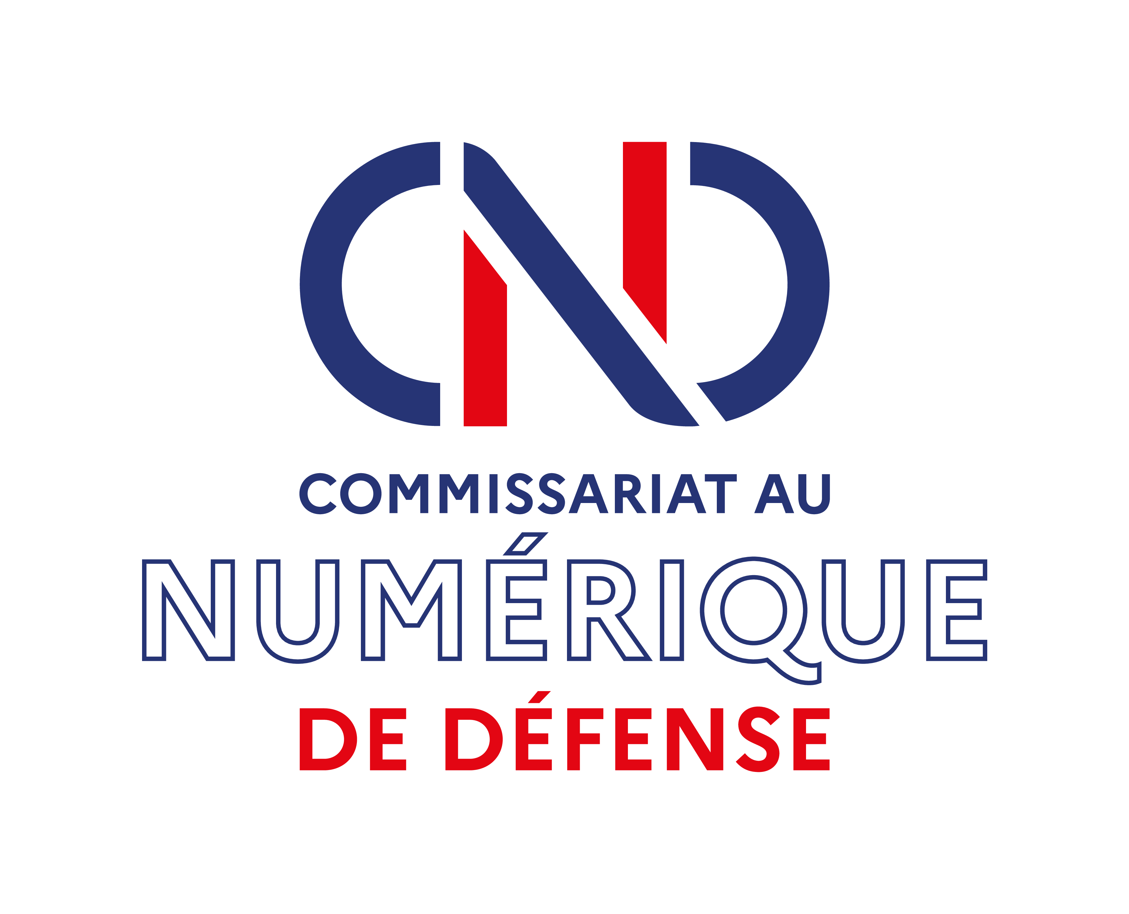 Logo Commissariat au numérique de défense
