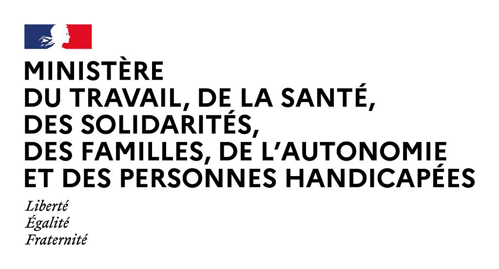 Logo de Ministère du Travail, de la Santé, des Solidarités, des Familles, de l'Autonomie et des Personnes Handicapées
