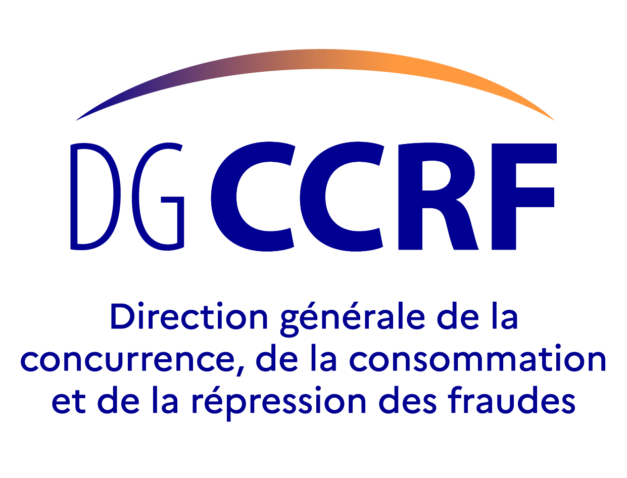 Logo Direction générale de la concurrence, de la consommation et de la répression des fraudes - DGCCRF
