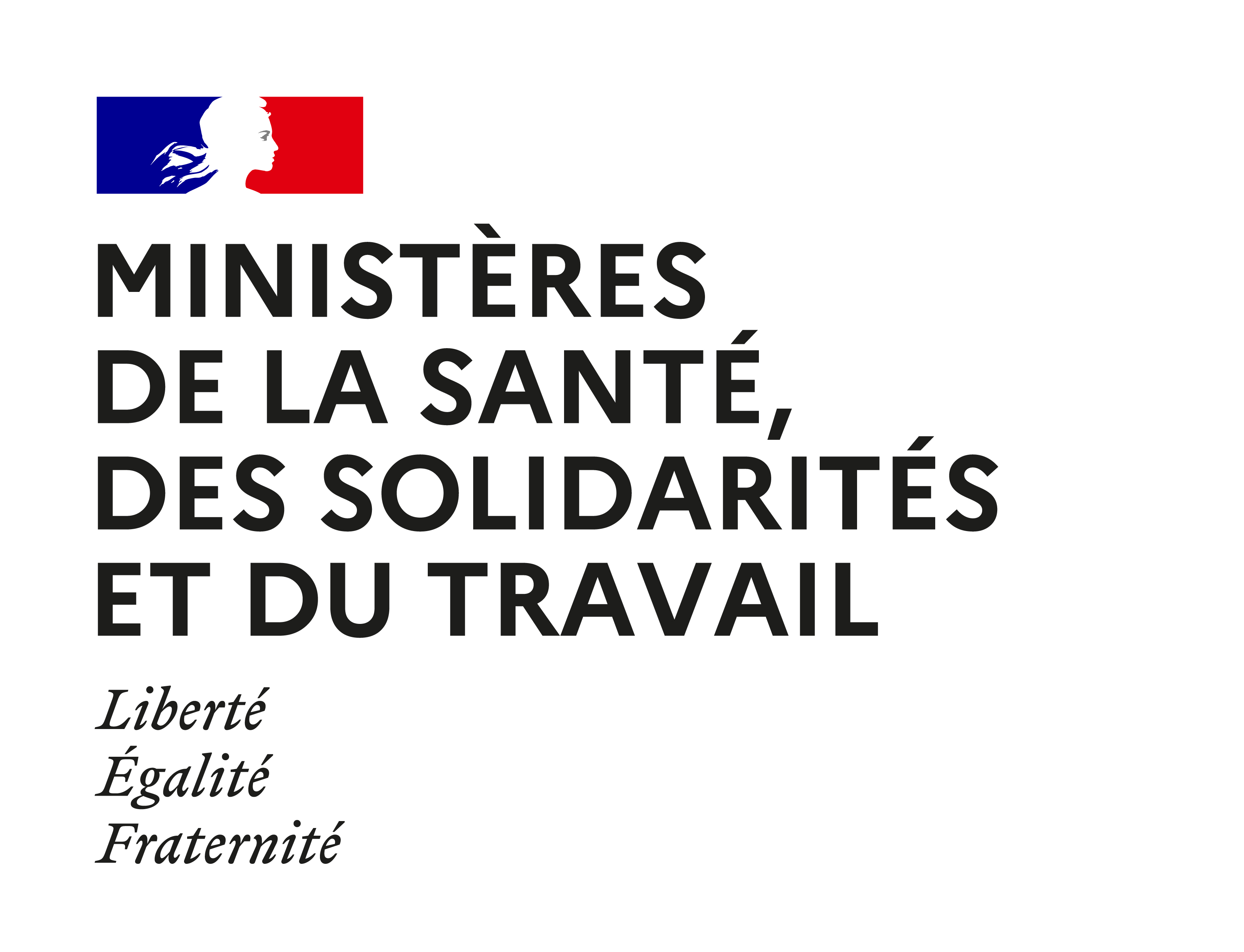 Logo MINISTÈRES DE LA SANTÉ, DES SOLIDARITÉS ET DU TRAVAIL [Stand A07]