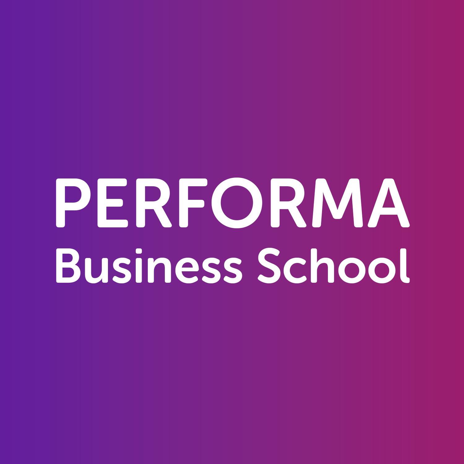 Logo de Performa Business School