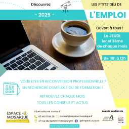 Les p'tits déj de l'emploi☕ Info actu emploi formation