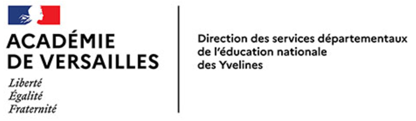 Logo DSDEN (Direction des Services Départementaux de l’Education Nationale) des Yvelines