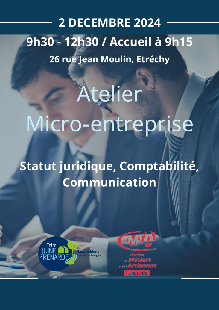 Atelier CMA Micro-entreprise