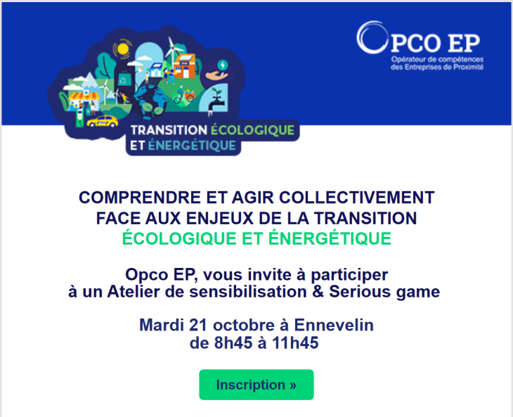 affiche transition écologique et énergétique