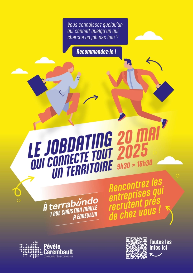 Le Jobdating qui connecte tout un territoire !