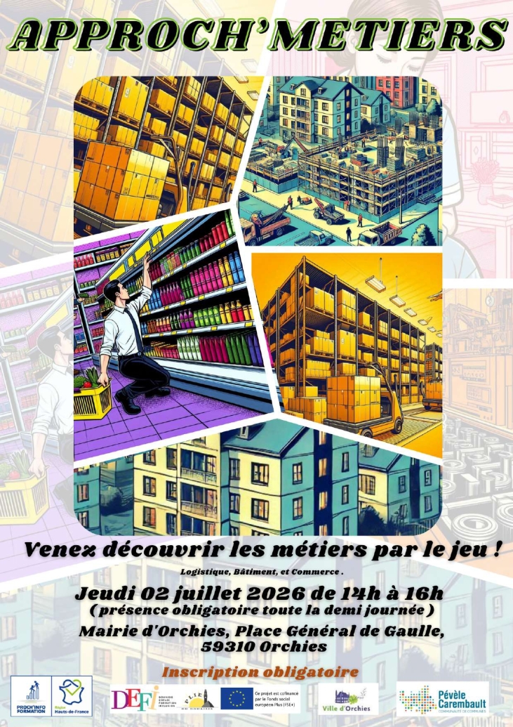 affiche reprenant les infos