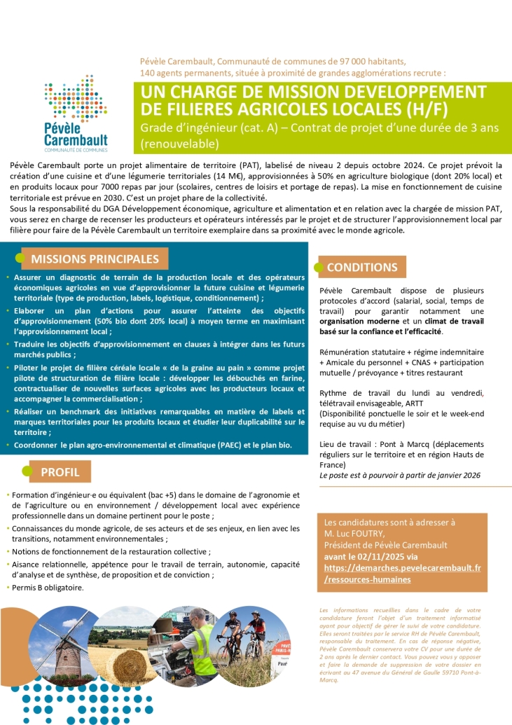 offre d'emploi détaillée