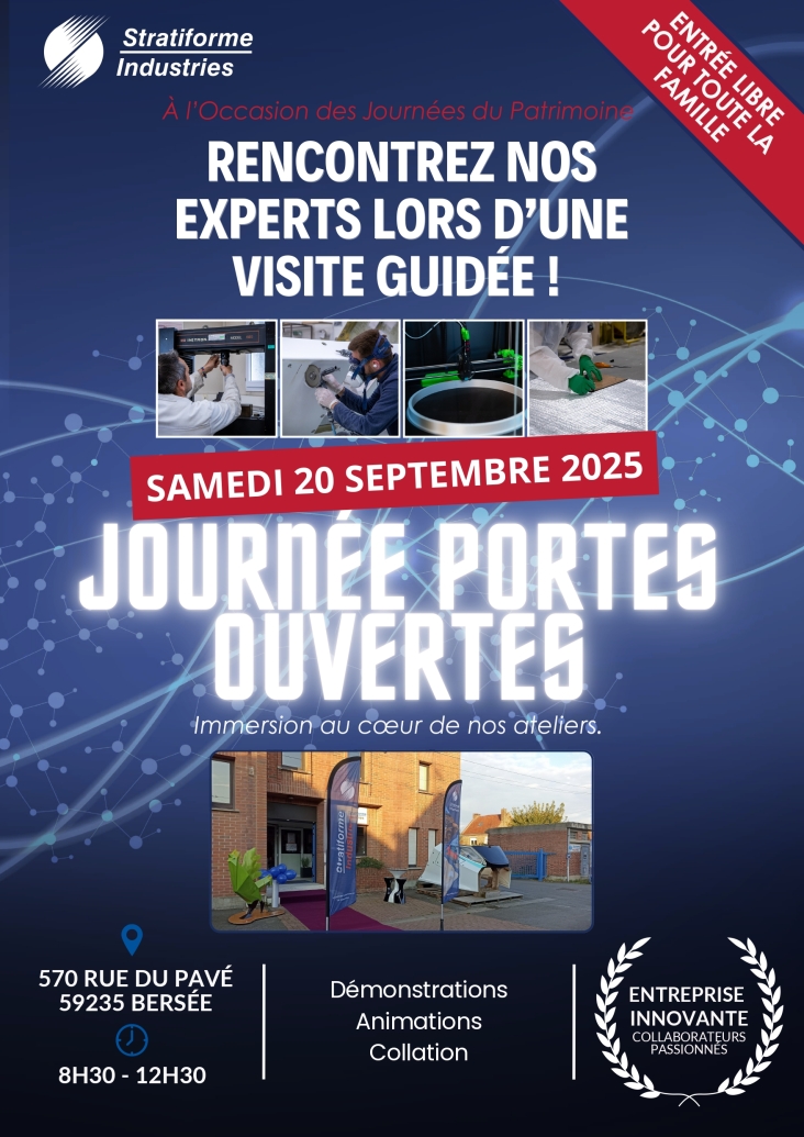 affiche indiquant la journée portes ouvertes