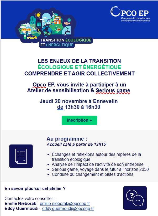 affiche transition écologique et énergétique