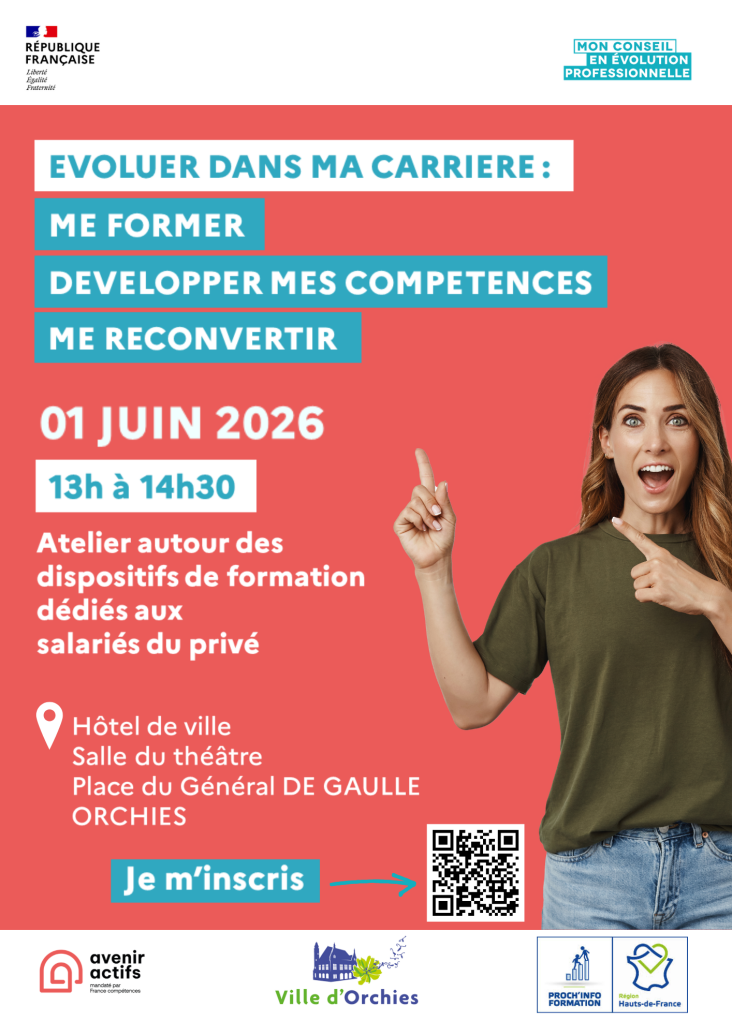 affiche reprenant les infos