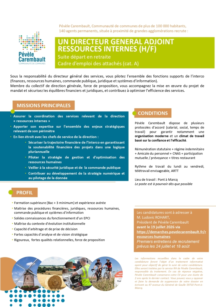 descriptif de l'offre d'emploi