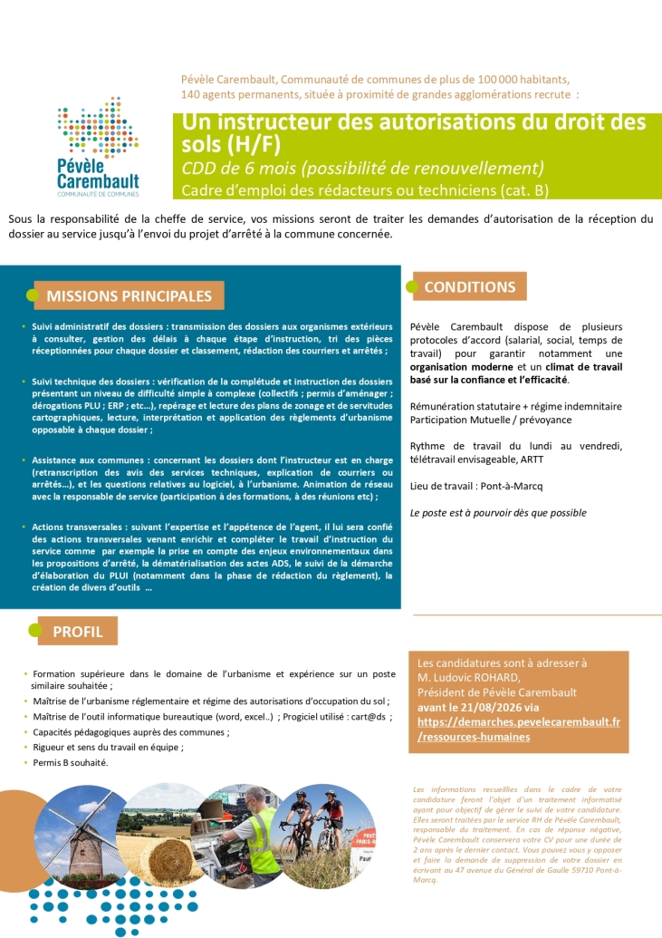 descriptif de l'offre d'emploi