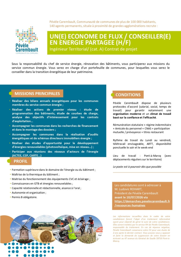 descriptif de l'offre d'emploi