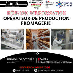 Opérateur de production fromagerie