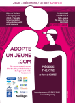 Pièce de Théâtre : Adopteunjeune.com !