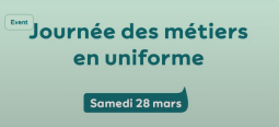 Journée des métiers en uniforme